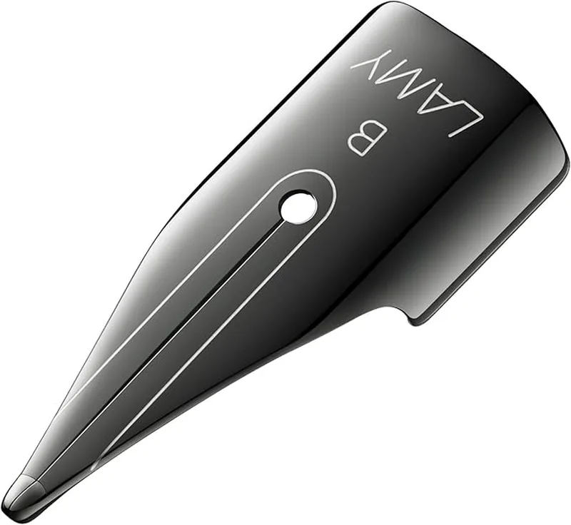 Lx Füllhalter, Brillantstahl Schwarz, B Z 52-B, 5er-Set von Lamy – Produktfoto