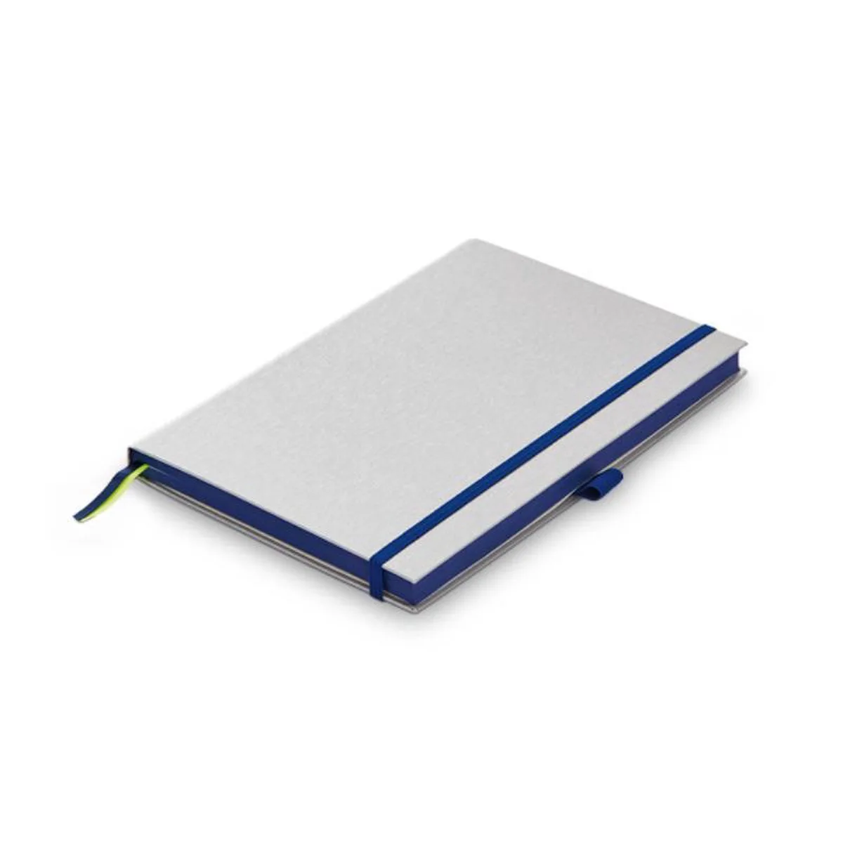 paper Hardcover A5 Notitieboek 810 - Notitieboek in formaat DIN A5 (145 x 210 mm) in donkerblauw met Lamy-lineatuur, 192 pagina's en elastisch sluitband de Lamy en Bleu – photo produit
