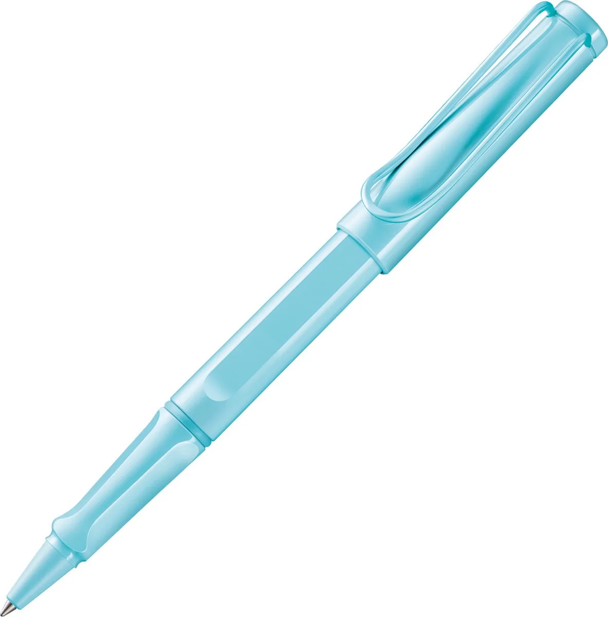 safari moderne rollerbalpen 3D1 - van robuust kunststof - met ergonomische greep en zelfverende metalen clip, incl. rollerbalvulling LAMY M 63 M zwart fra Lamy i Aquasky – produktbillede