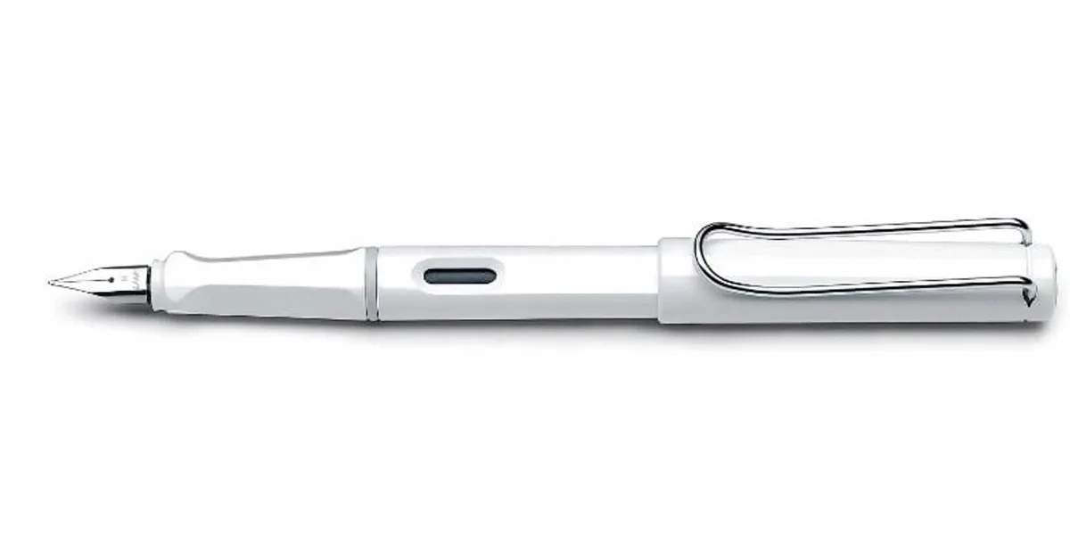Safari Vulpen Extra Fijn fra Lamy i Hvid – produktbillede