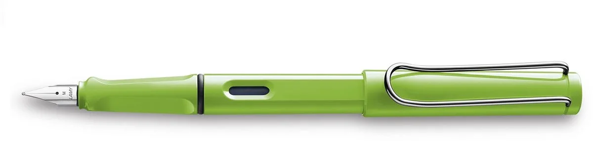 safari vulpen LH - Comfortabel schrijven voor linkshandigen fra Lamy i Grøn – produktbillede