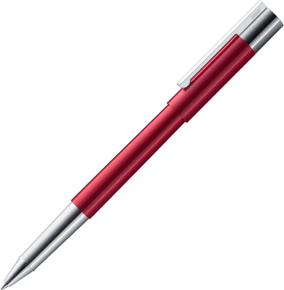 scala Rollerbalpen | metalen rollerpen hoogglans lak | Schrijfdikte M | Inclusief LAMY M 63 vulling zwart de Lamy en Pianored – photo produit