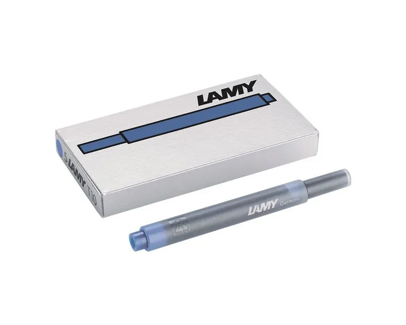 T 10 Großraumpatrone Tintenpatrone (5-tlg., auswaschbar, löschbar) by Lamy in Blue – product photo