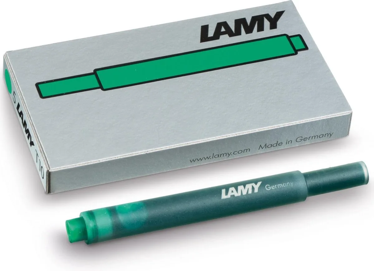 T10 Inktpatronen - Groen van Lamy in Groen – productfoto