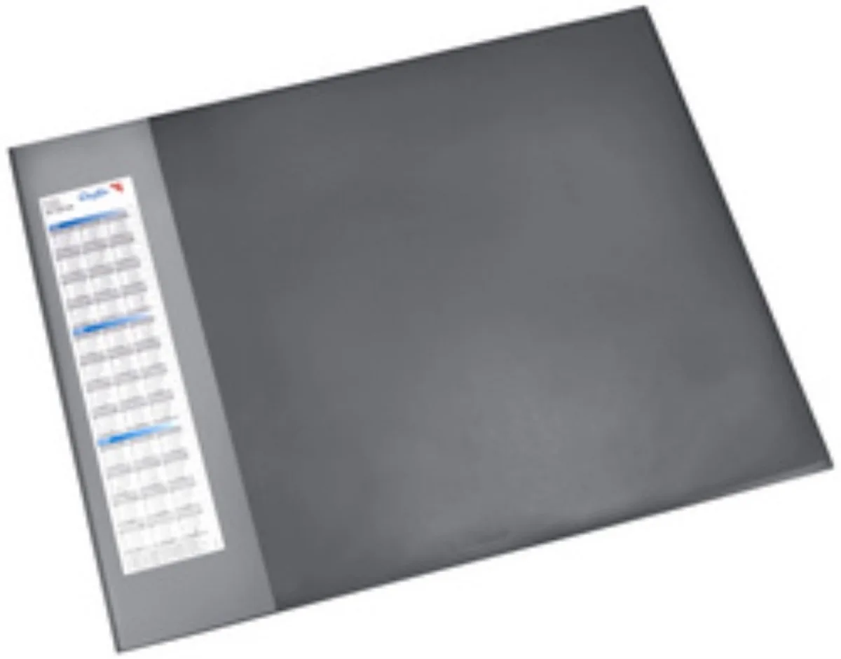 bureauonderlegger DURELLA D1 520x650mm von Läufer in Schwarz – Produktfoto