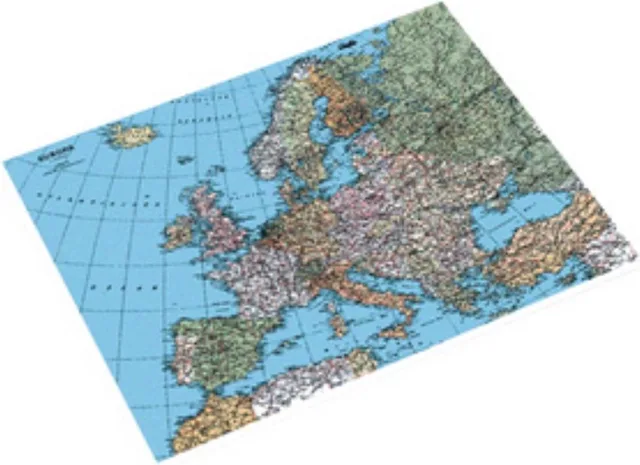 Bureauonderlegger Europa, 40 x 53 cm