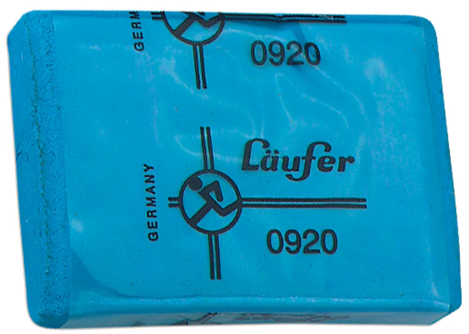 Knetgummi-Radierer, blau de Läufer – photo produit