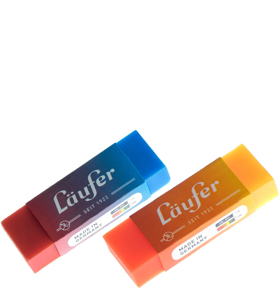 Kunststoff-Radierer PLAST COLOR, im 20er Display de Läufer – photo produit