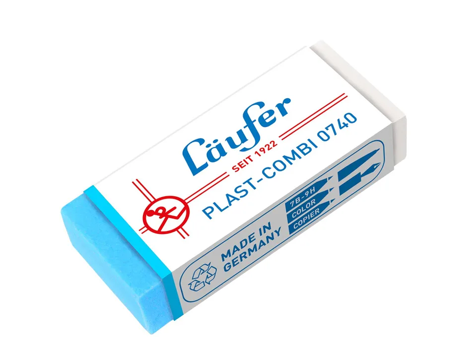 Kunststoff-Radierer PLAST COMBI de Läufer – photo produit