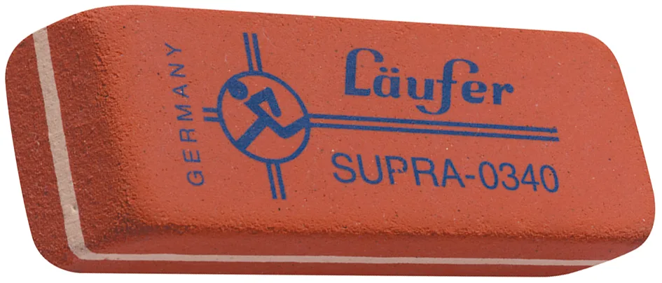 Naturkautschuk-Radierer SUPRA de Läufer – photo produit