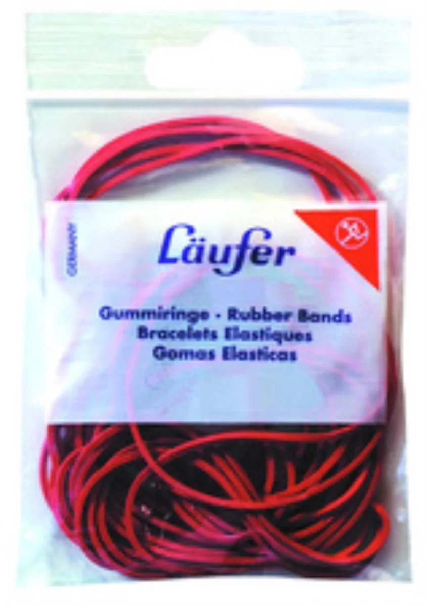 RONDELLA elastieken, 20 mm, 10 g fra Läufer i Rød – produktbillede