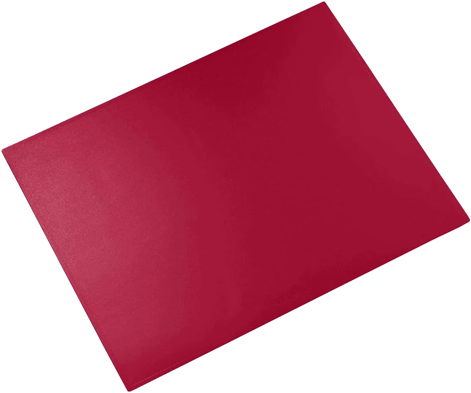 Schreibunterlage DURELLA, 400 x 530 mm, rot von Läufer – Produktfoto