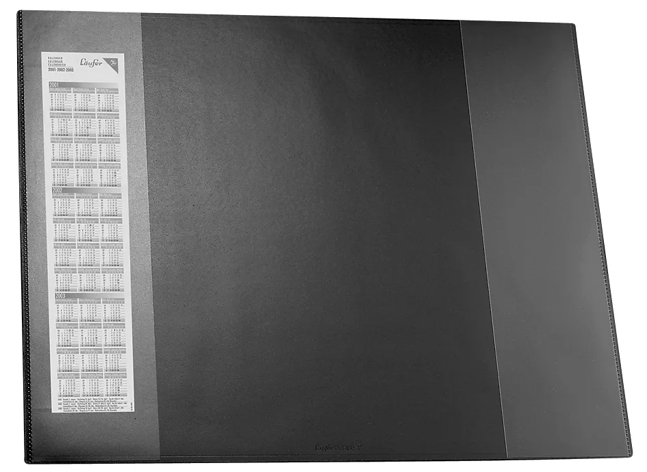 Schreibunterlage DURELLA D2, 520 x 650 mm, schwarz fra Läufer – produktbillede