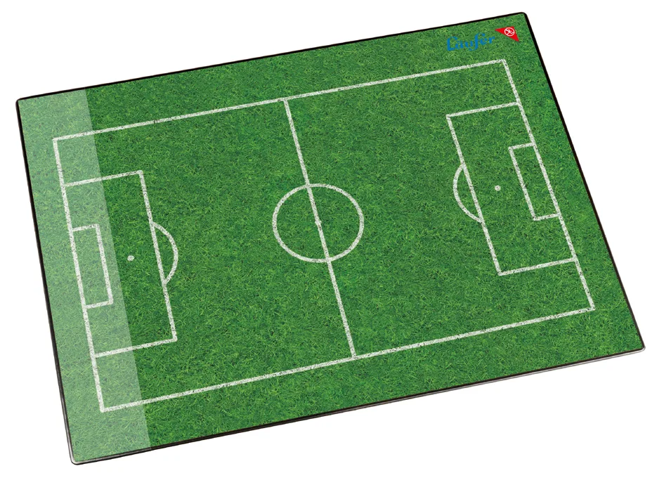 Schreibunterlage Fußballfeld, 400 x 530 mm von Läufer – Produktfoto