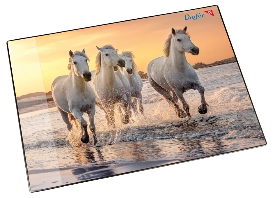 Schreibunterlage Pferde am Strand, 400 x 530 mm fra Läufer – produktbillede
