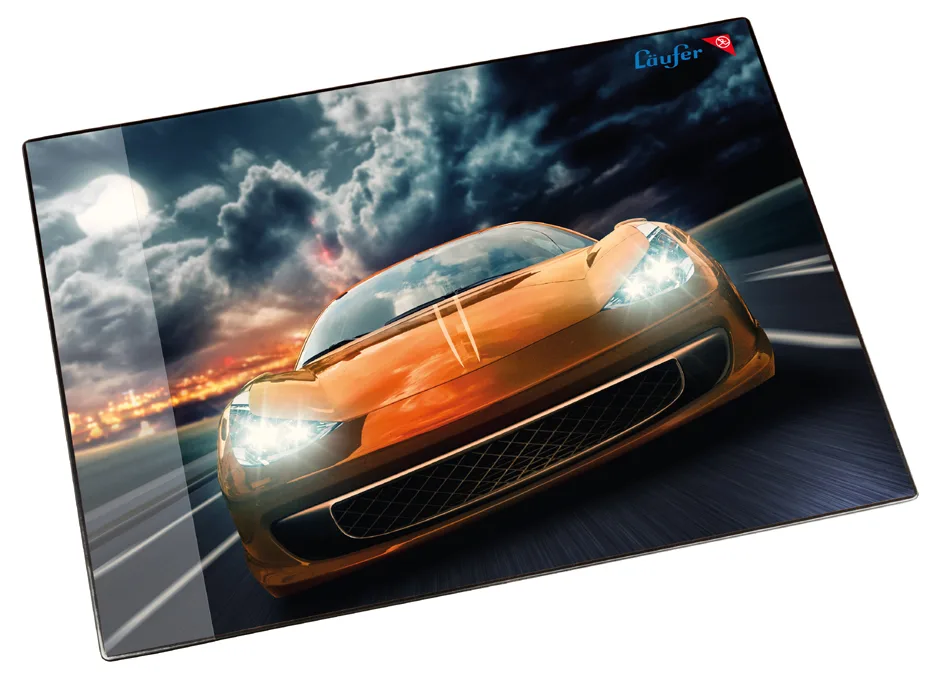 Schreibunterlage Rennauto, 400 x 530 mm fra Läufer – produktbillede