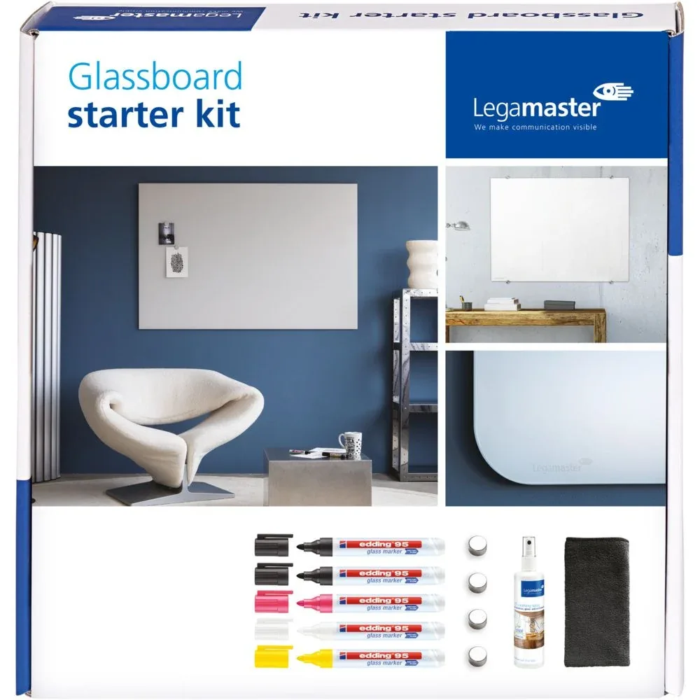 Glasbord legamaster starterkit de Legamaster – photo produit