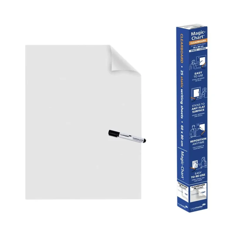 Magic chart legamaster whiteboard 600x800mm tr 25v van Legamaster – productfoto