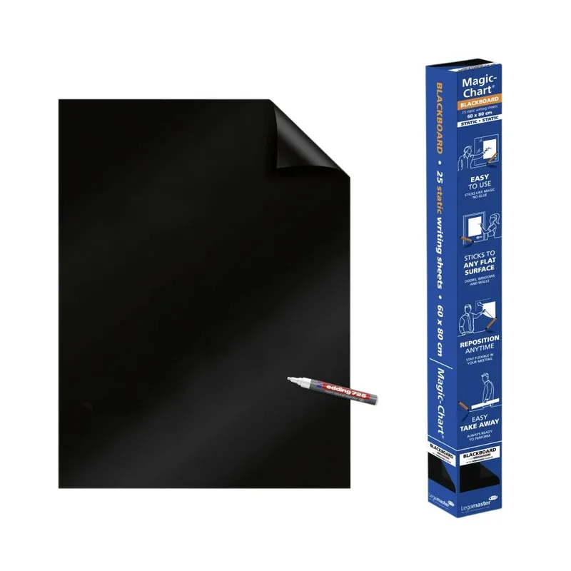 Magic chart legamaster whiteboard 600x800mm zw 25v de Legamaster – photo produit