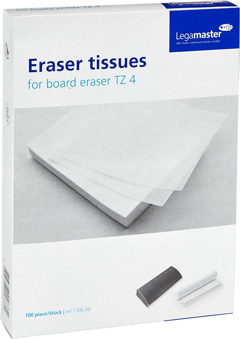 navulling voor bordenwisser, pak van 100 stuks by Legamaster – product photo