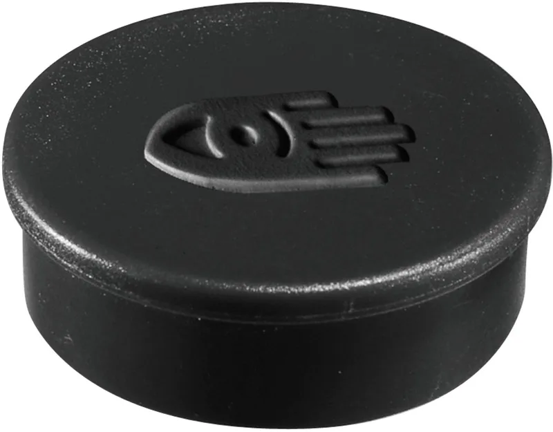 super magneet, 35 mm, zwart, pak van 10 stuks by Legamaster – product photo