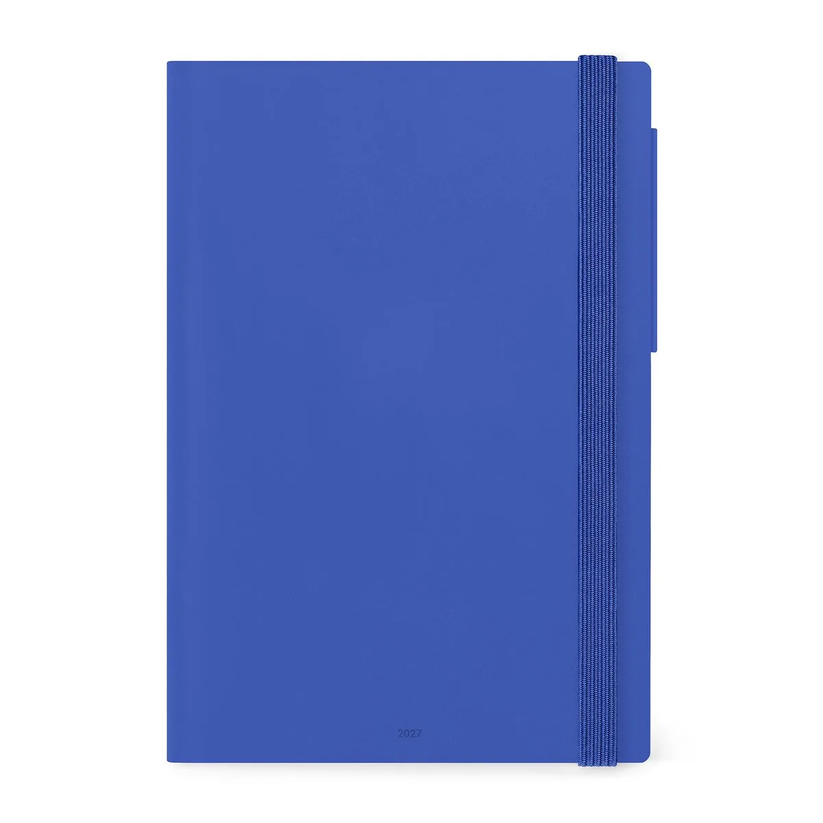 BUREAU AGENDA 2027 - Dag op 1 pagina - 17x24cm - Eclectic Blue fra Legami i Fel blauw – produktbillede