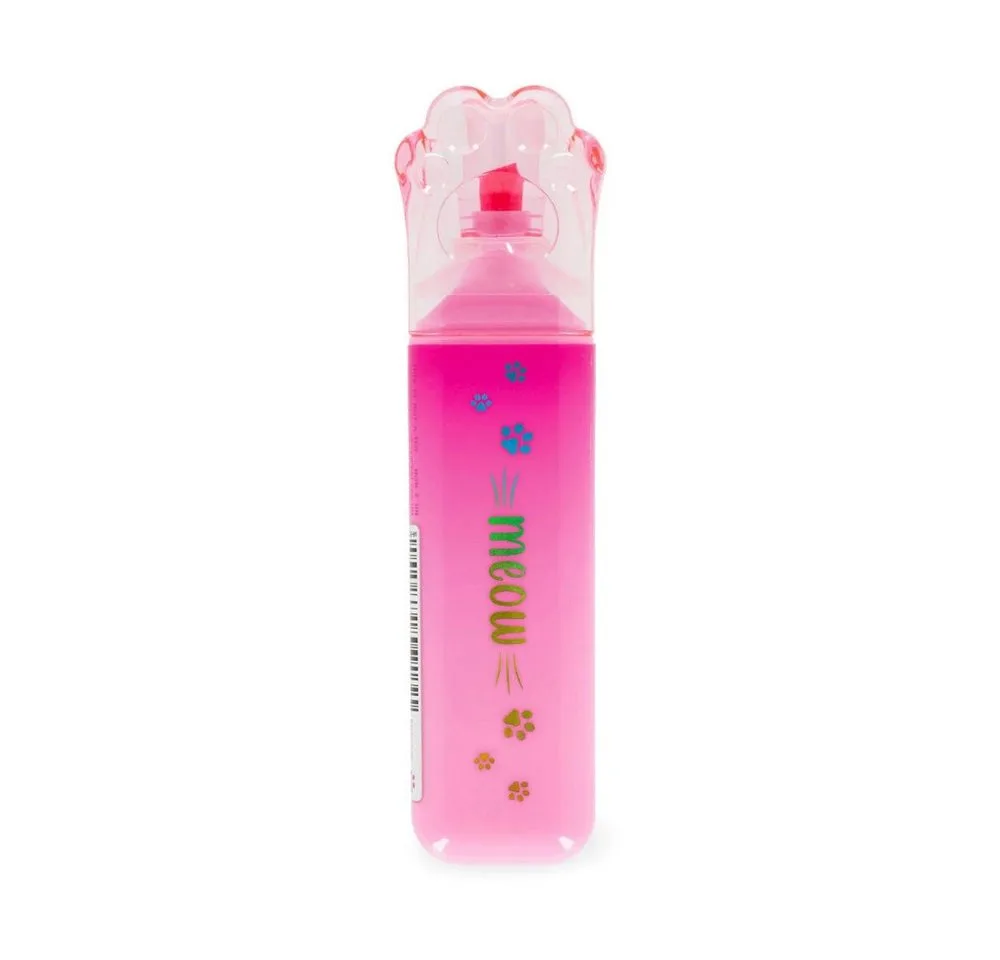 Federmäppchen LEGAMI Meow Highlighter Textmarker Kitty – Pink von Legami – Produktfoto