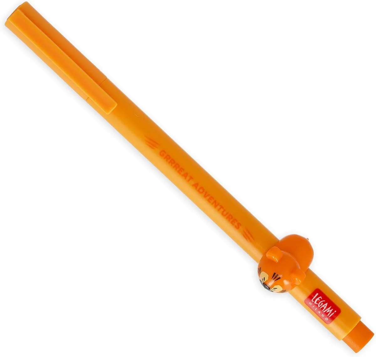 Gelschreiber Legami - Gelschreiber mit dekorativem Tier - Lovely Friends fra Legami i Orange – produktbillede