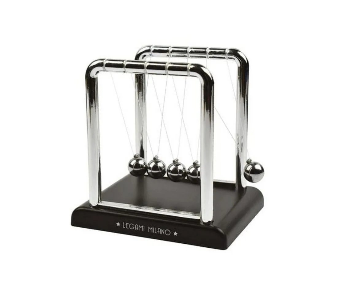 Gelschreiber Legami Newtonpendel Newton’s Cradle – 9 x 9 cm fra Legami – produktbillede