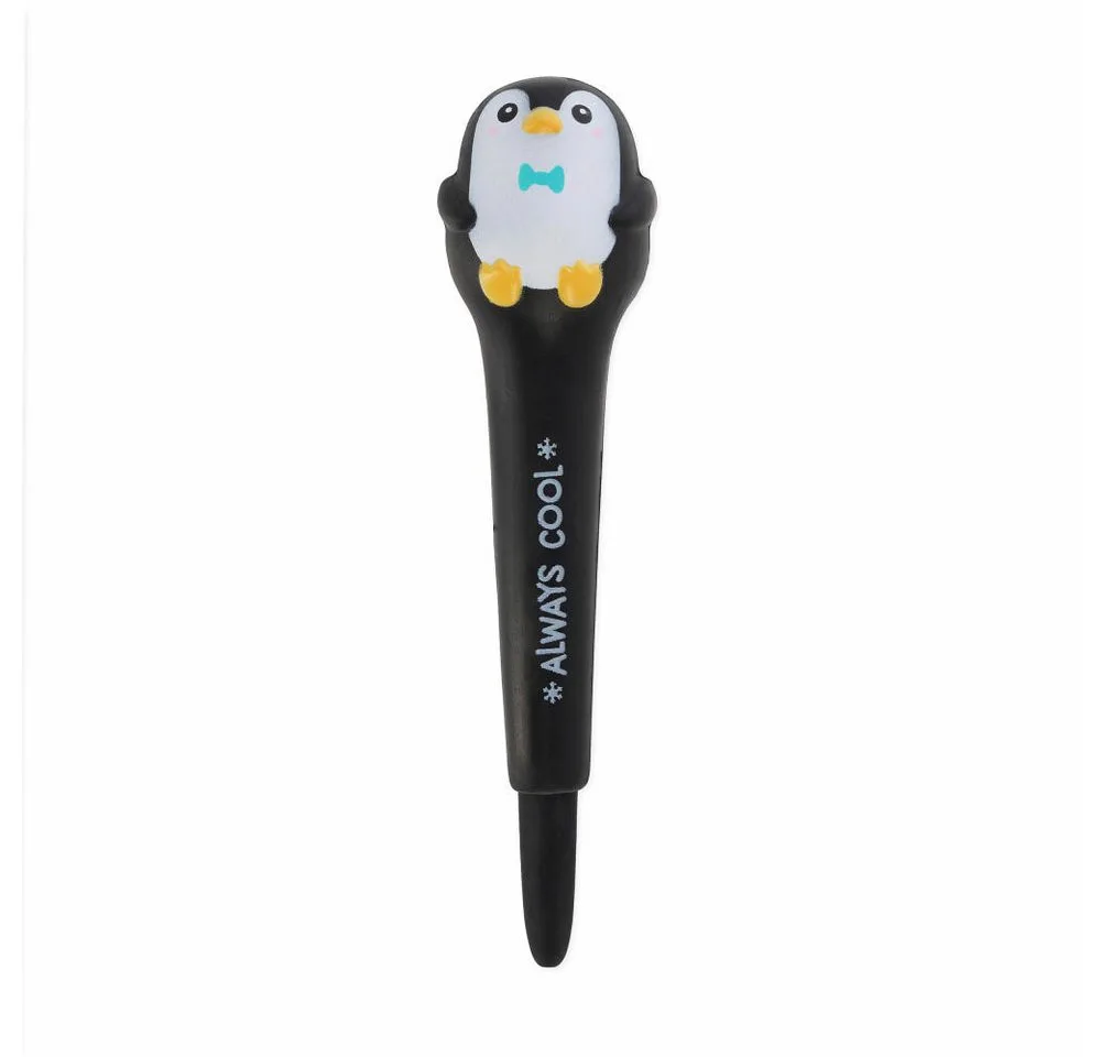 Gelschreiber Squishy Gel Pen Squeezies Penguin de Legami en Multicolore – photo produit