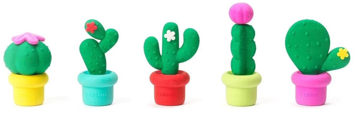 Gum - Cactussen - Aardbei Geur von Legami in Mehrfarbig – Produktfoto