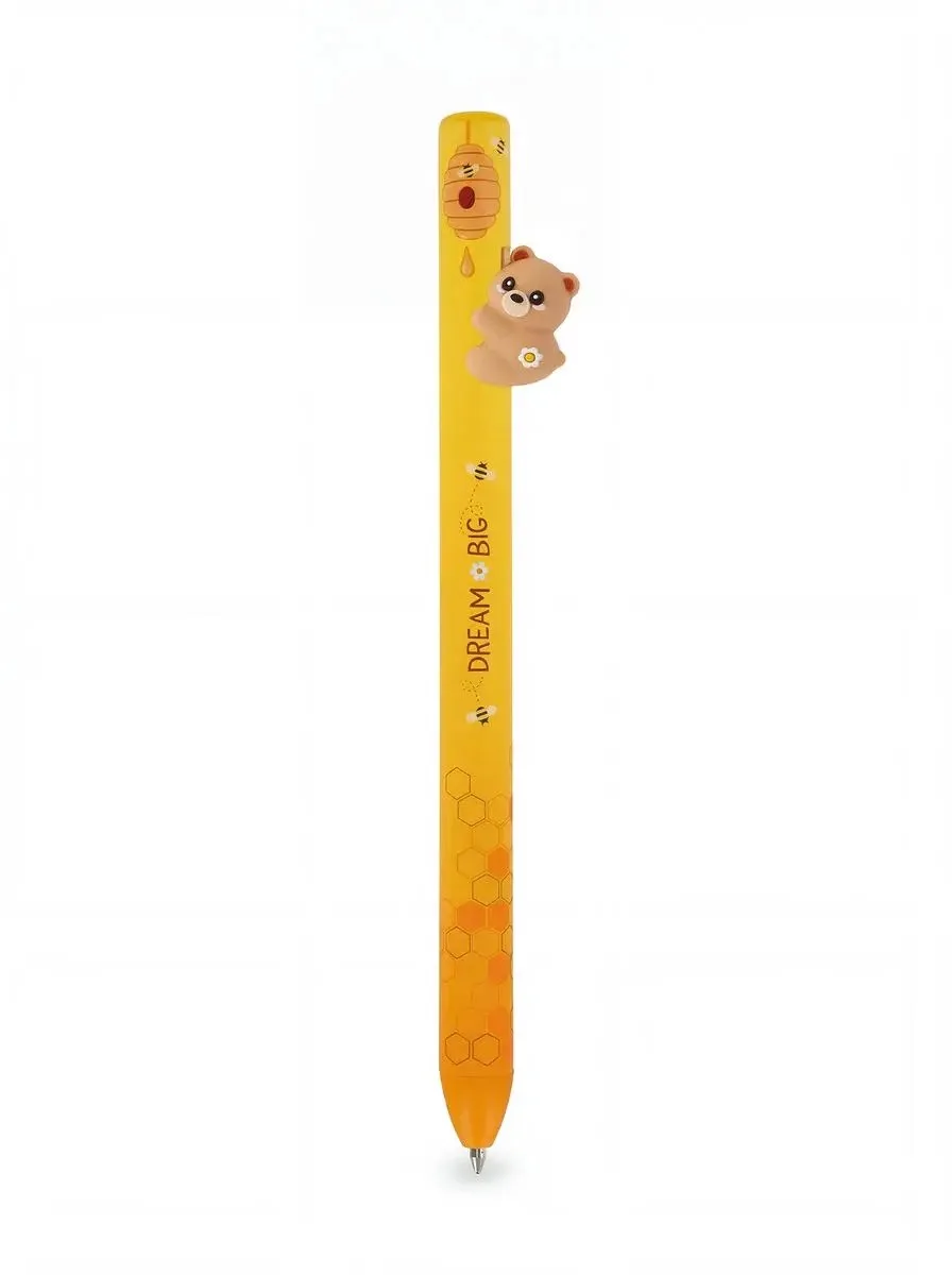 Hugging Ballpoint Pen - Beer van Legami in Rood – productfoto
