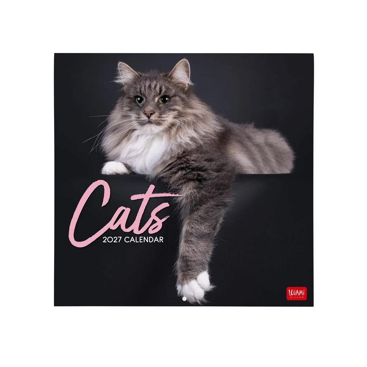 Katten Kalender 2027 von Legami in Beige antraciet – Produktfoto