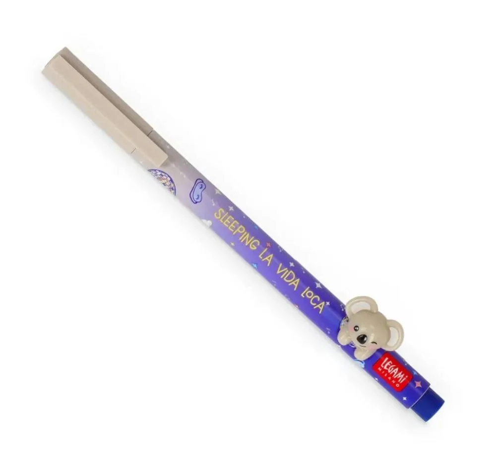 Marker LEGAMI Lovely Friends Gelstift Koala, blau, 0,5 mm von Legami – Produktfoto