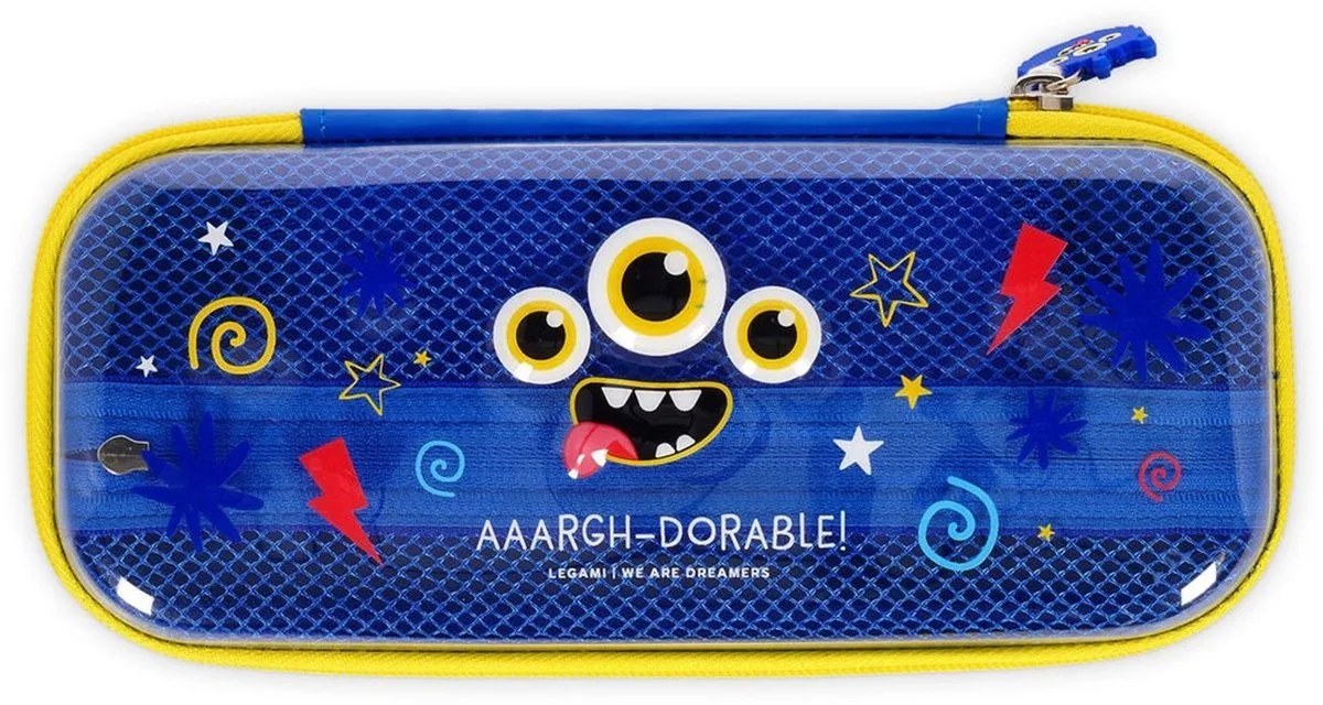 Pennen etui - Wonderwow - Monster fra Legami i Flerfarvet – produktbillede