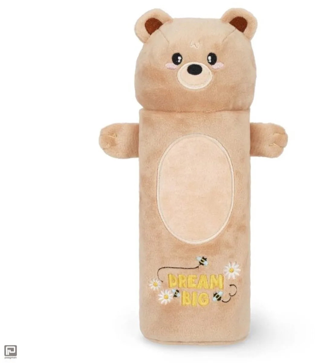 super soft pencil case beer fra Legami i Brun – produktbillede