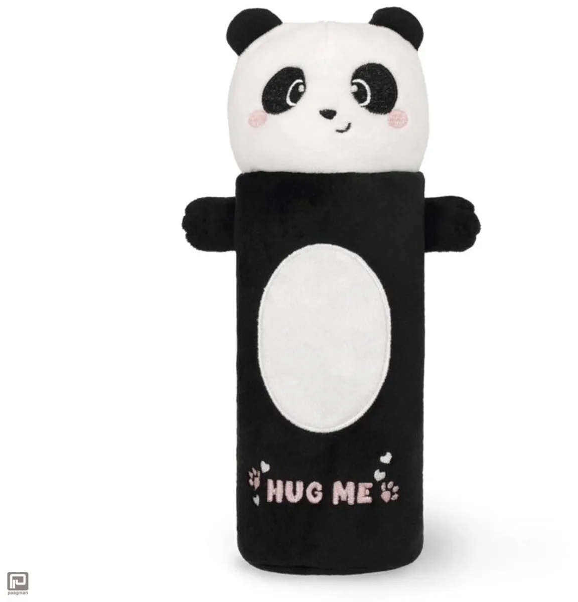 super soft pencil case panda von Legami in Schwarz, Weiß – Produktfoto