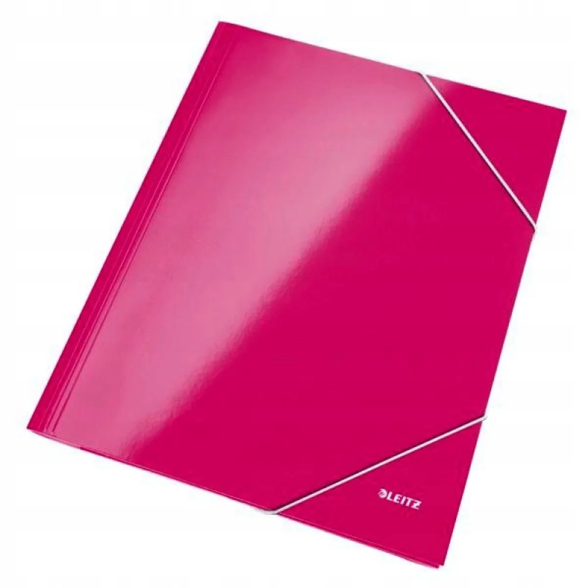 A4 Kaart met Elastiek - Roze, Duurzaam en Stijlvol från Leitz – produktbild