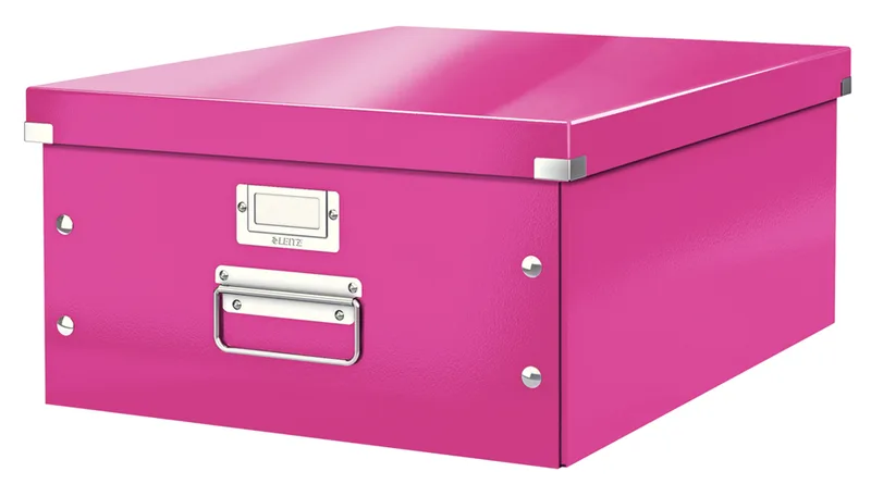 Ablagebox Click & Store WOW, DIN A3, pink by Leitz – product photo