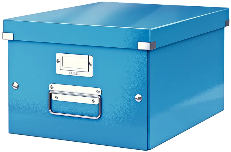 Ablagebox Click & Store WOW, DIN A4, blau by Leitz – product photo