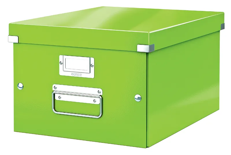 Ablagebox Click & Store WOW, DIN A4, grün från Leitz – produktbild
