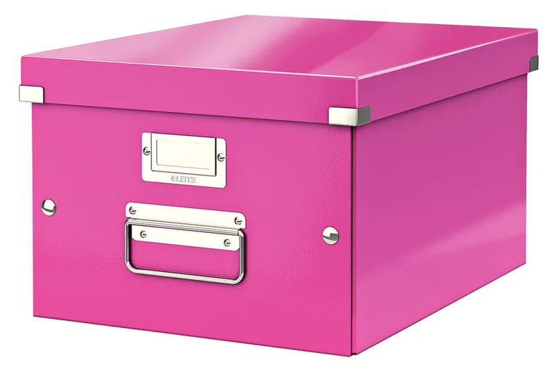 Ablagebox Click & Store WOW, DIN A4, pink by Leitz – product photo