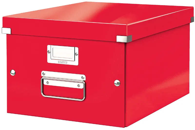 Ablagebox Click & Store WOW, DIN A4, rot by Leitz – product photo