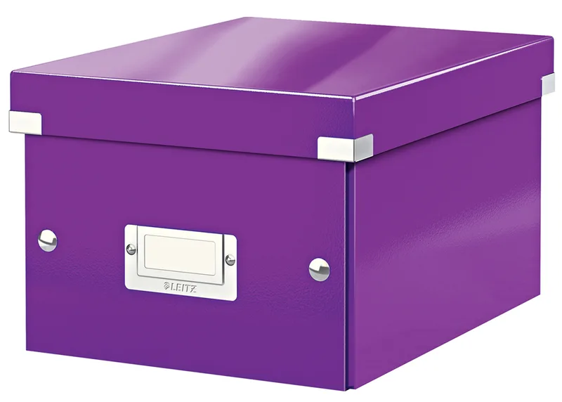 Ablagebox Click & Store WOW, DIN A5, violett by Leitz – product photo