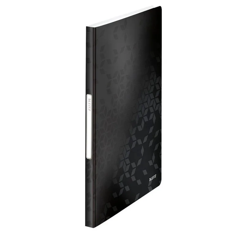 Aktenordner 1 Sichtbuch mit 40 Hüllen WOW Präsentationsmappe by Leitz in Black – product photo