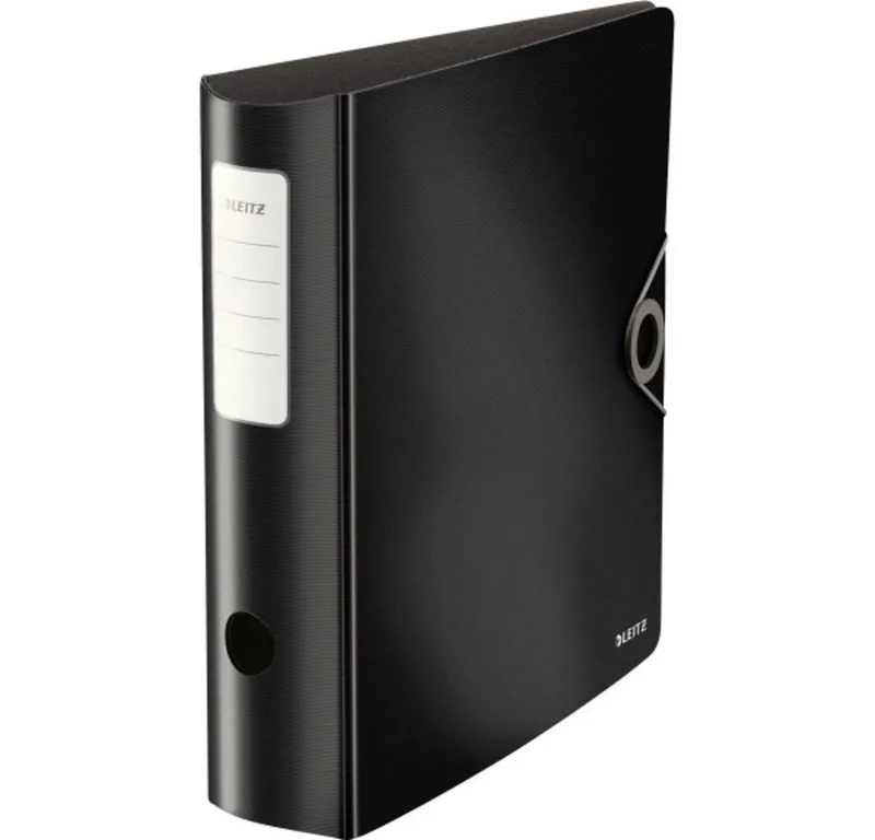 Ordner Active Solid DIN A4 Rugbreedte: 82 mm Zwart 2 beugels 10471095 van Leitz – productfoto