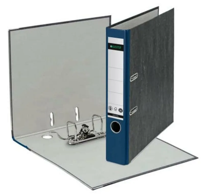 Aktenordner Leitz Ordner Pappe DIN A4 - 5,2cm - blau by Leitz – product photo
