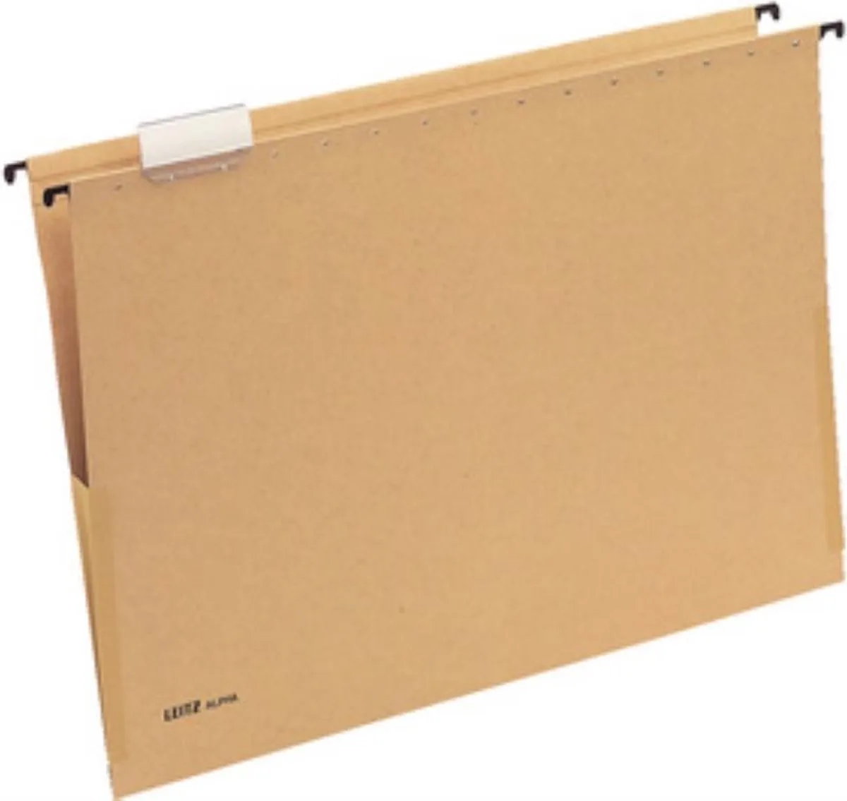 Alpha® A3 Hangmap Met Balg - 100% Gerecycled Karton von Leitz in Natuurbruin – Produktfoto