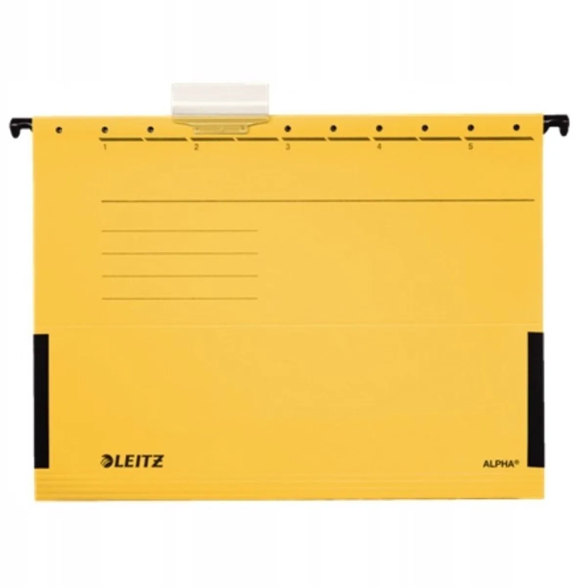 Alpha A4 hangmap met zijwanden de Leitz en Jaune – photo produit