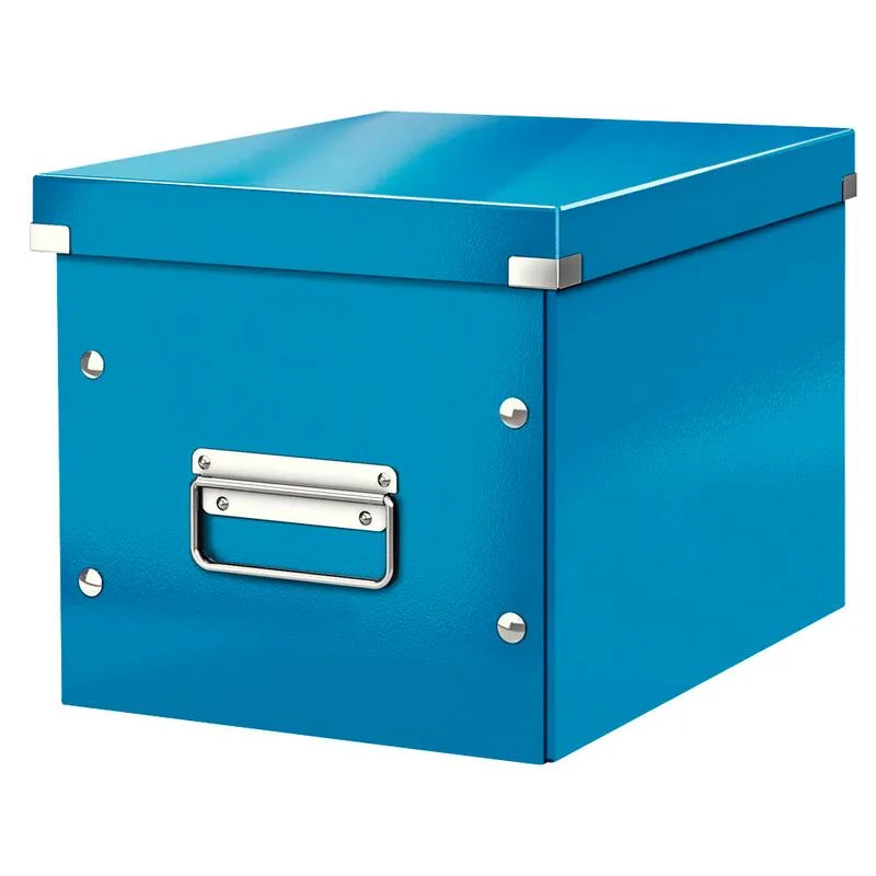 Aufbewahrungsbox 10,0 l - 26,0 x 26,0 x 24,0 cm blau de Leitz – photo produit